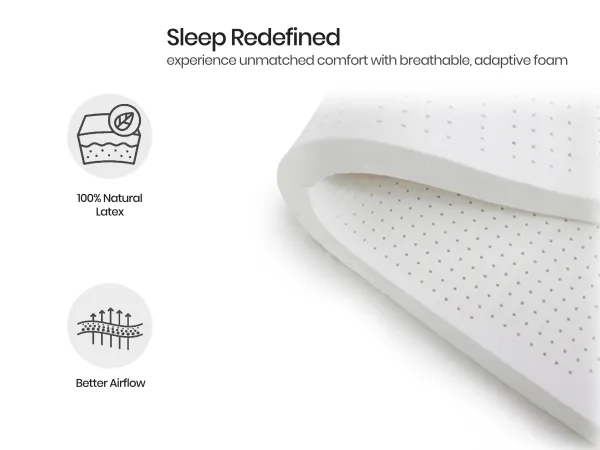 Rio Engineered Wood King Bed With Mattress King Latex Foam (78 x 72 x 6 inches)